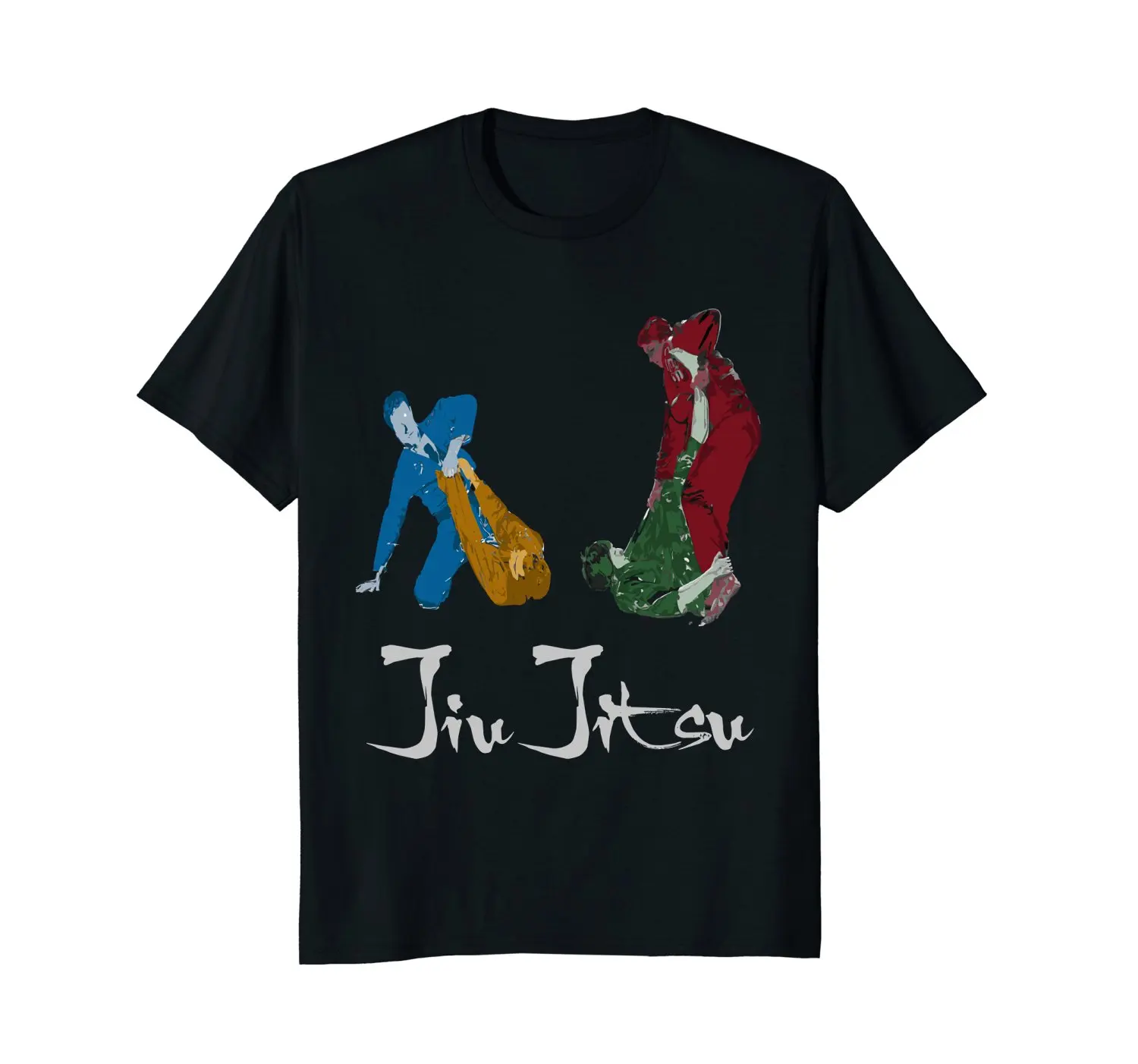 

Short Sleeve Cool Casual Jiu Jitsu Trainer T-Shirt, Brazilian Jiu Jitsu BJJ Gift Tee O-Neck T Shirt Men