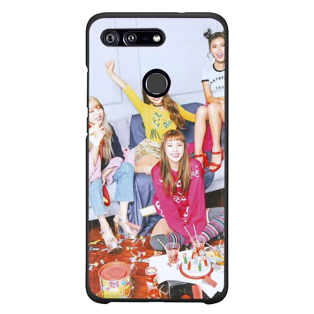 Soft TPU Phone Case for Honor 10 Lite Black Silicone kpop MAMAMOO Cover 7a pro 9 Nova 3 Back Cases | Мобильные телефоны и