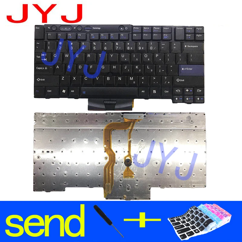 Новая клавиатура для ноутбука LENOVO Thinkpad T410 T420 X220 T510 T510i T520 T520i W510 W520 прозрачная