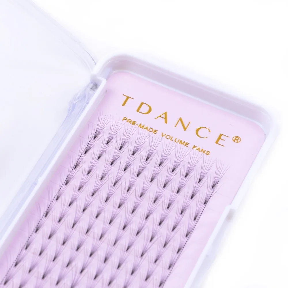 Наращивание ресниц TDANCE 4 шт./лот индивидуальные ресницы для наращивания фанаты