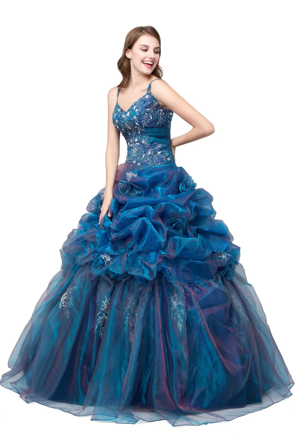 Женское винтажное платье ANGELSBRIDEP синее пикантное платье-корсет на тонких