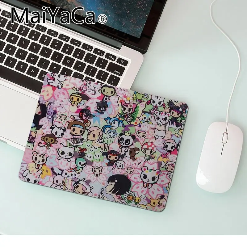 No Lock Edge18x22cm Maiya высокое качество Япония Tokidoki высокоскоростной коврик для мыши Гладкий блокнот для письма настольные компьютеры мат игровой коврик для мыши - Цвет: No Lock Edge18x22cm