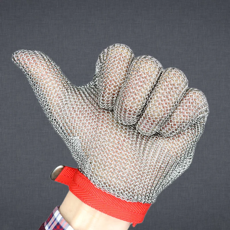

Self Defense Cut Resistant Gloves Stainless Steel Wire Working Protective Fingerprint Anti Cut Safety Gloves