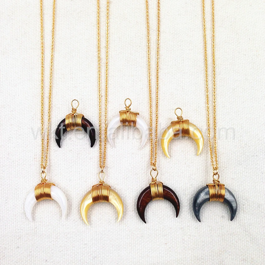 Женское универсальное ожерелье с золотой цепочкой оптовая продажа подвеской из