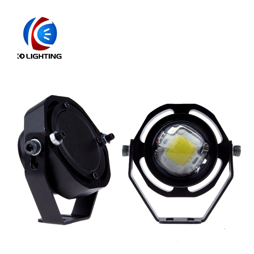 KD 2 шт. Высокая мощность DRL COB чипы 10 Вт led 480lm Eagle Eye светодиодные drl микробы 6000K-6700k