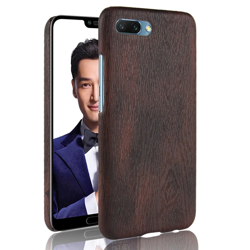 Woodern Skin Retro Leather Case For Huawei Honor 10 9 8 Lite 7 7C 7A 7X 6A 6X 6C 5C Cover Luxury Hard Shell On Phone Cases Funda |