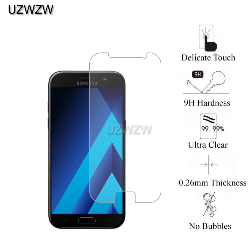 2 шт. закаленное Стекло для samsung Galaxy A5 A520 Экран протектор Защитная пленка, стекло для samsung A5 Стекло