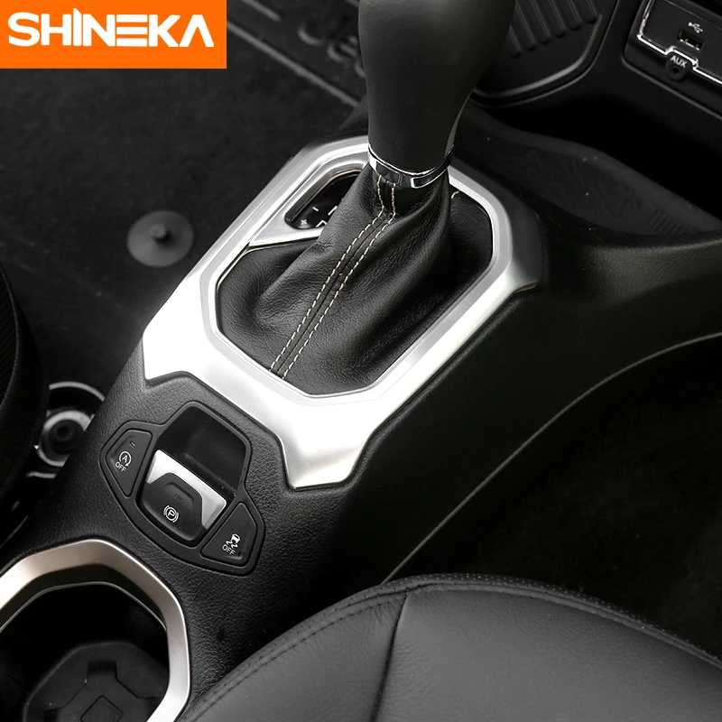 SHINEKA автомобильный Стайлинг ABS панель для рычага переключения передач