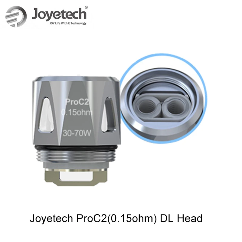 Joyetech ProC Series Heads-ProC2 (0 15 Ом) DL головка для замены распылителя катушка Cuboid Tap Starter Kit/eVic