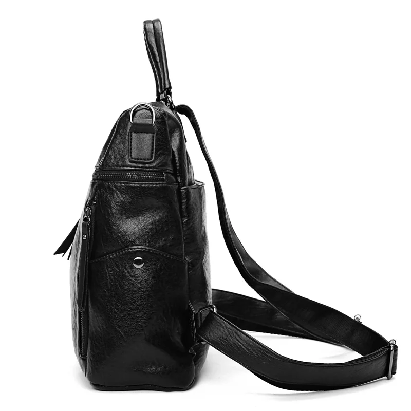 Женский рюкзак из искусственной кожи сумка через плечо для женщин Mochila|Женские