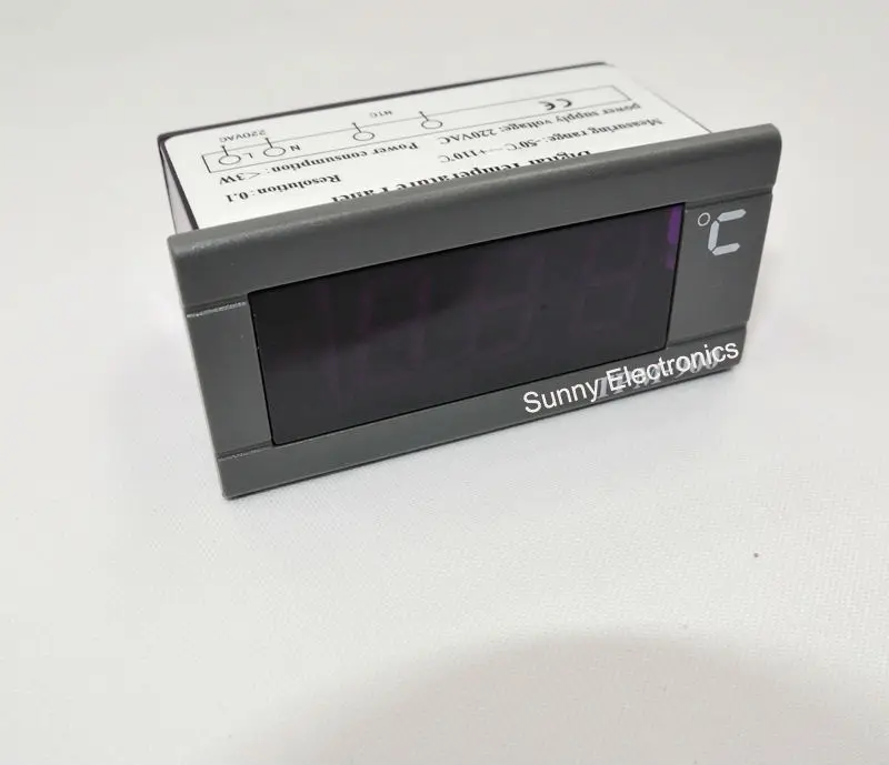 New 220V Thermostat Digital Temperature Controller LED Panel With Sensor free shipping | Инструменты