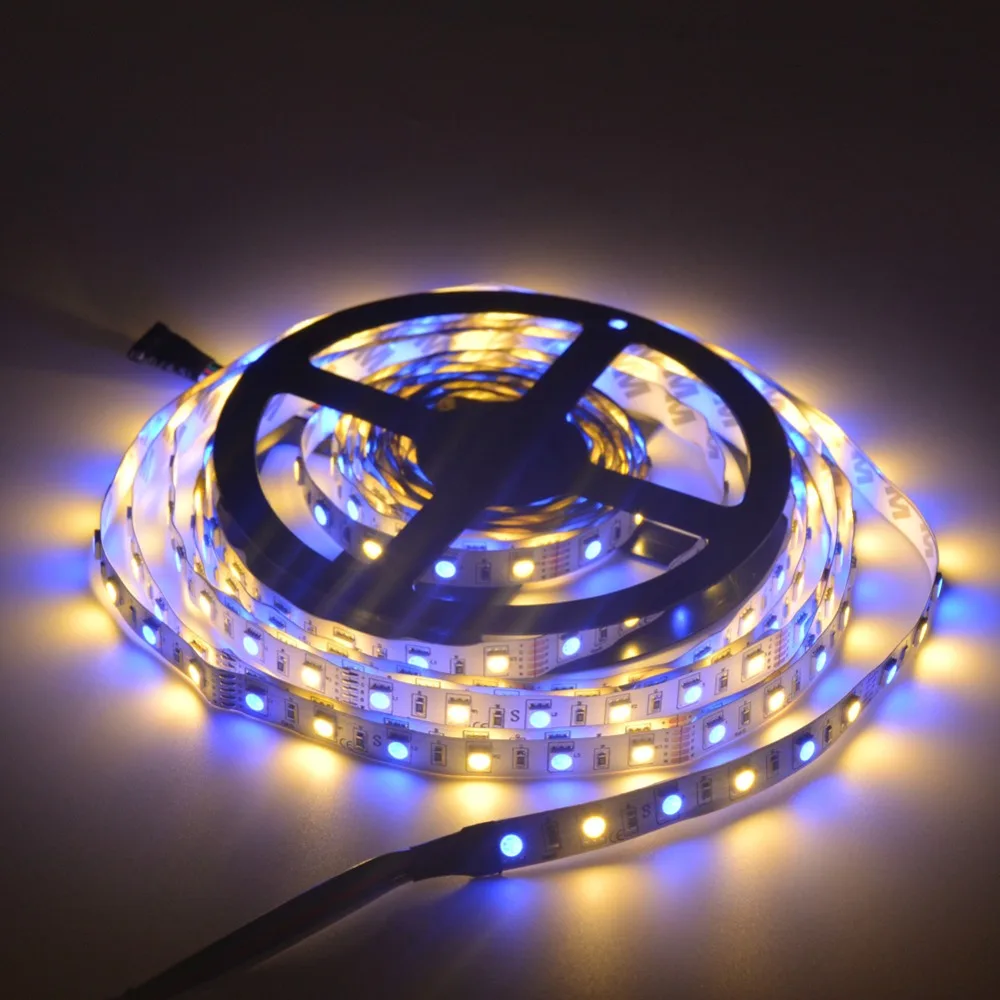 Фото Светодиодная лента 100 м 20 Х5 12 В постоянного тока RGBW 5050 SMD IP30 не водонепроницаемая Светодиодная лента 100 м 20 Х5 12 В постоянного тока RGBW 5050 SMD IP30 не водонепроницаемая