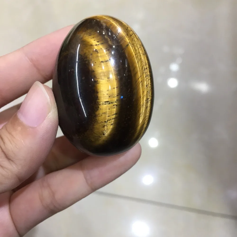 

1pcs Energy stone 100% Natural tiger eye crystal yoni egg mineral reiki healing gemstone crystal yoni egg healthy for women