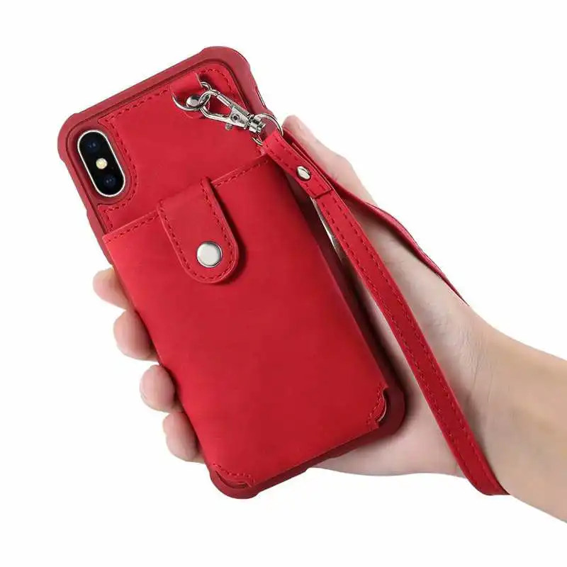 Блестящий зеркальный кожаный чехол-бумажник для Iphone XS MAX XR X 10 8 7 6 Plus Galaxy Note 9 S9 S8