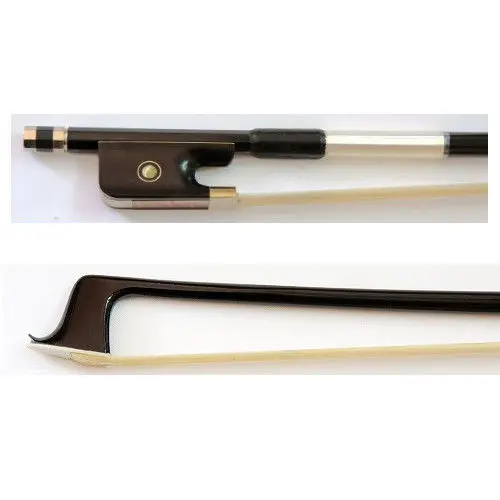 

3pcs Strong professional black Carbon fiber viola bow 74 grams