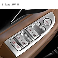 car styling for bmw 7 series f01 f02 g11 g12 interior door window glass lifter switch button frame cover trim auto accessories