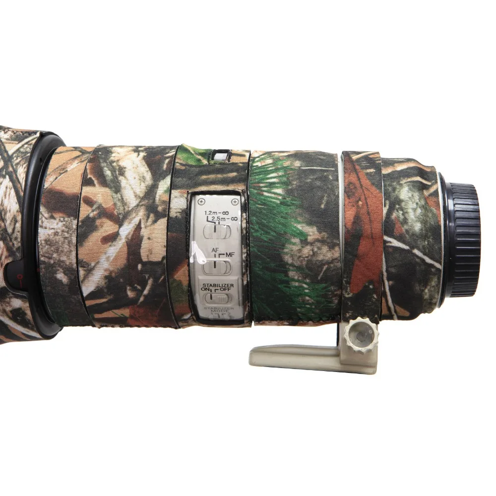 Для Canon 70 200F2.8ISII водонепроницаемая резиновая крышка защитный чехол камуфляжный