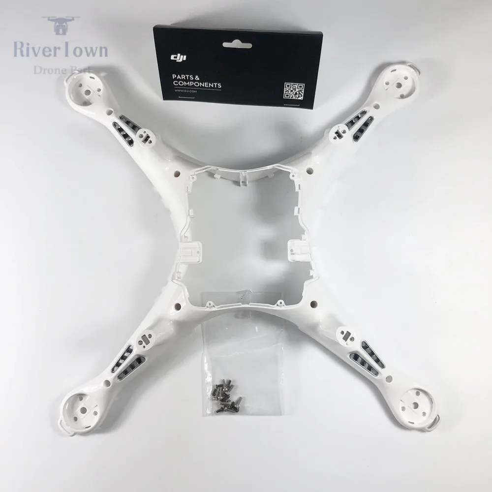 100% оригинальный новый корпус для DJI Phantom 4 Advanced верхняя крышка Нижняя шасси с