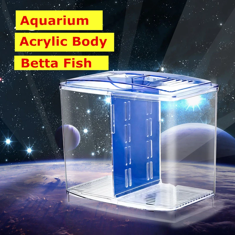 Новые 2 комнатные коробки Betta для разведения рыб двойные ГУПы искусственные