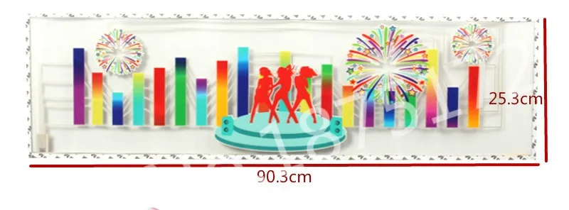 Светодиодный музыкальный ритм лампа-светильник со звуковым активацией