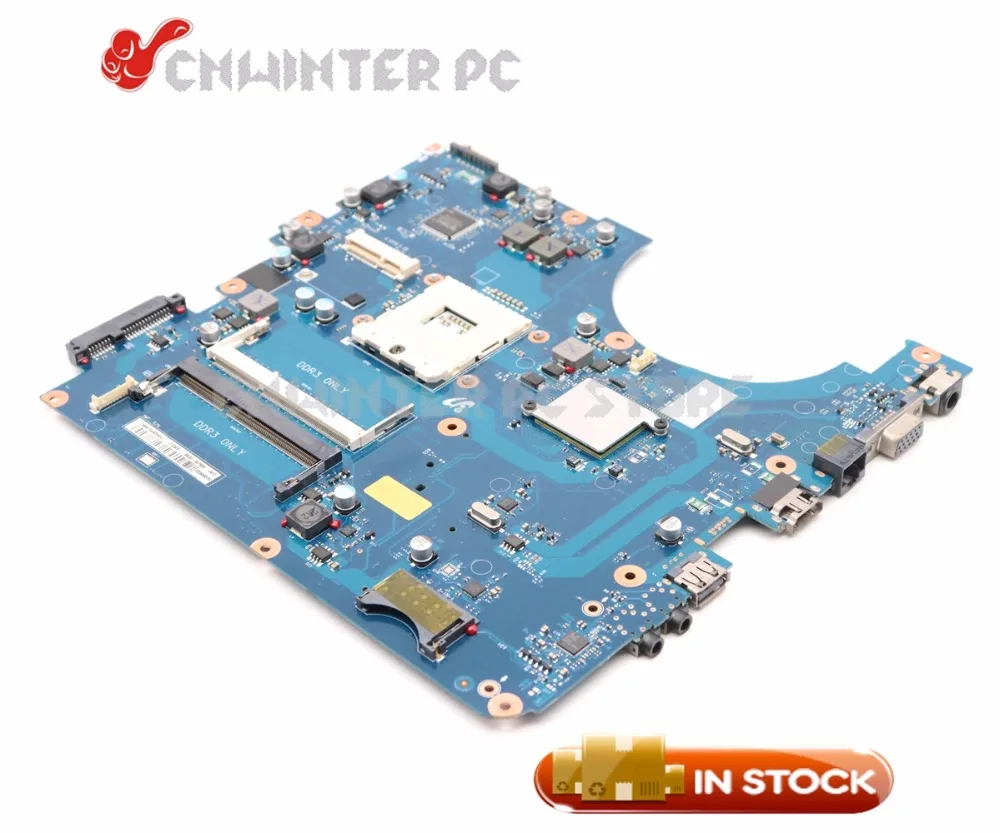 NOKOTION BREMEN C для Samsung NP R540 материнская плата ноутбука HM55 DDR3 Бесплатный процессор BA41