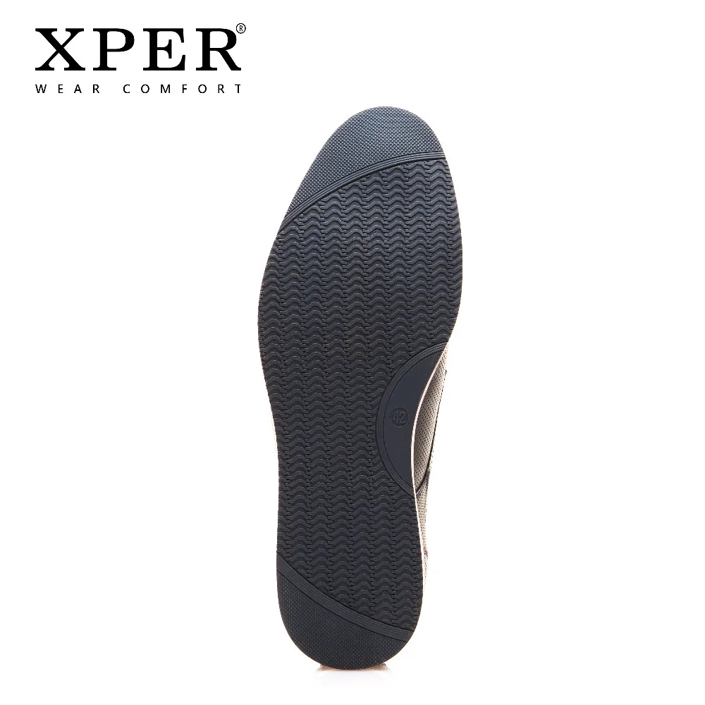 XPER/Новинка модная мужская повседневная обувь сезон весна-осень дышащая на