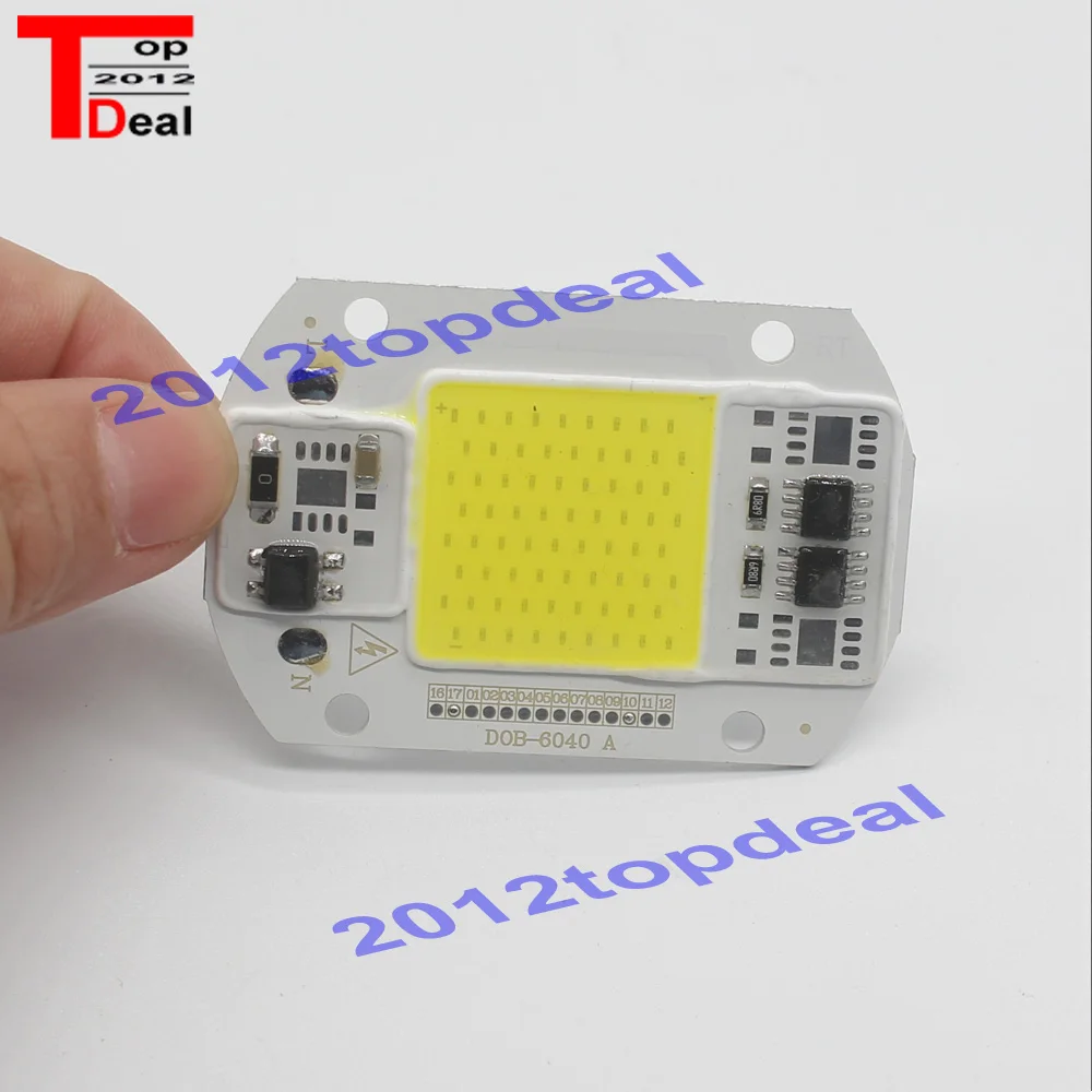 10 шт. чип для светодиодной лампы COB 50 Вт 110 В 220 В|led 50w cob|led white chiplamp lamp |