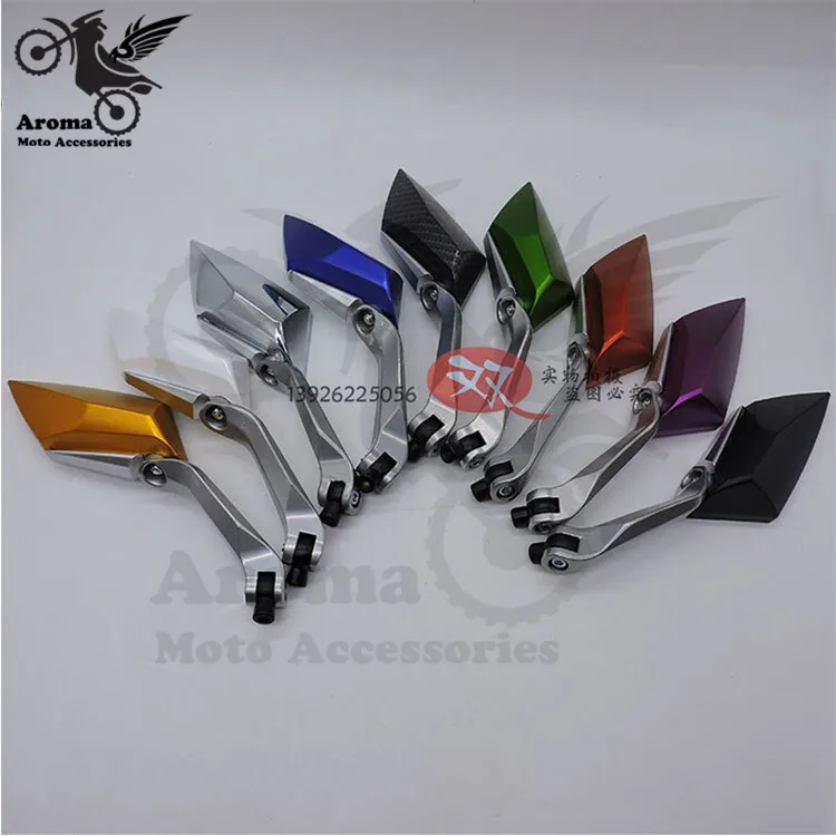 Зеркало заднего вида из углеродного волокна 10 мм 8 мм|mirror moto|motorbike side mirrormirrors 10mm |