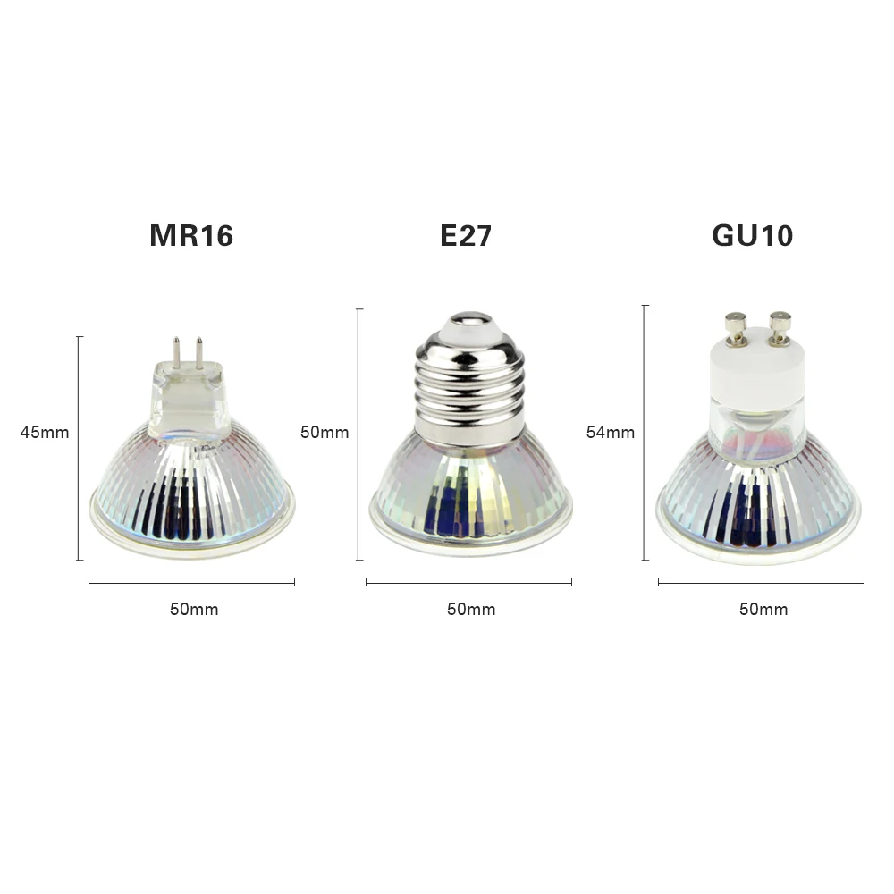 1 шт. GU10 E27 MR16 GU5.3 Светодиодная лампа прожектор AC 220 В 5 Вт 7 9 2835 SMD 48 светодиодов 60 80