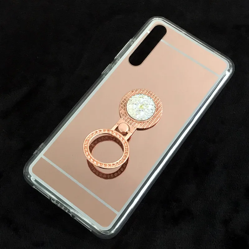 Чехол для телефона Huawei P20 lite Pro honor 9 10 mate p10 plus зеркальное Кристальное кольцо 7A y6 prime