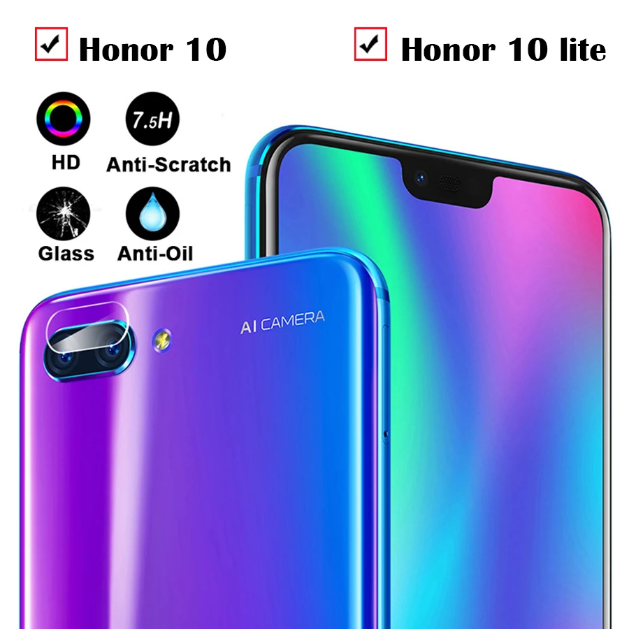 Стекло для камеры Huawei honor 10 lite пленка объектива huavei honoe светозащитная камер