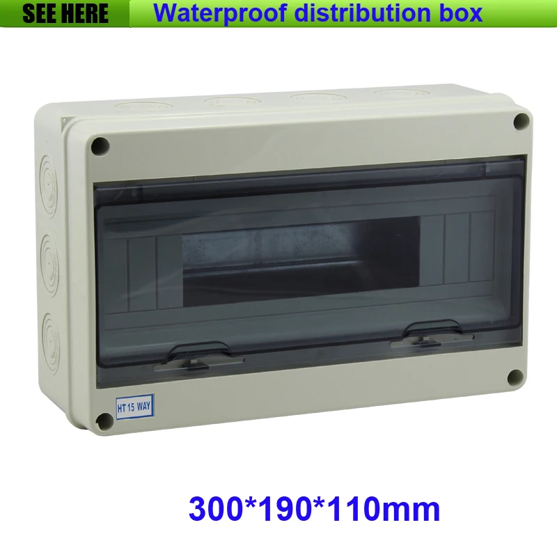 Прозрачный корпус из АБС пластика водонепроницаемая электрическая