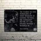 KAI Грин-Мотивационная, для бодибилдинга Цитата арт шелка печати плакатов 13x20 24x36 дюймов тренажерный зал Декор Фитнес картина на спортивную тематику 021