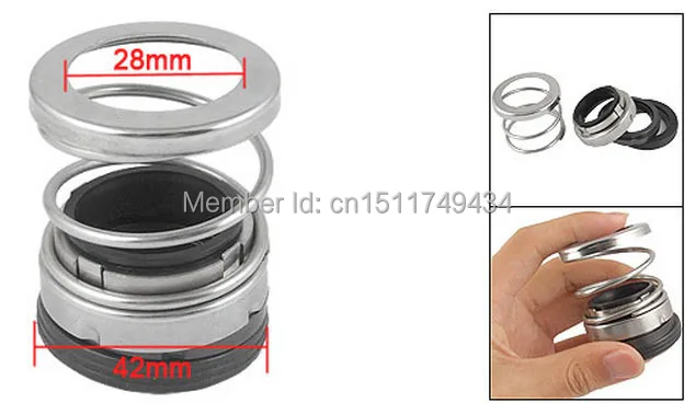 Резиновая Одиночная пружина 28 мм внутренний диаметр механическое уплотнение