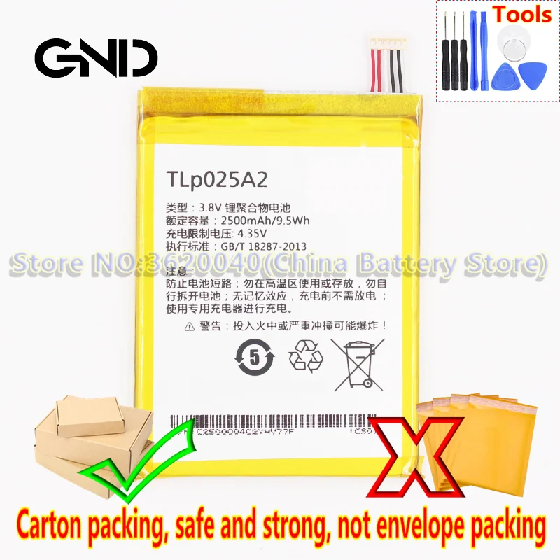 TLp025A2 батарея для ALCATEL one touch Pop 3 (5 5) OT-8008D Scribe HD OT8000/D 6043D 5054A/X 5054 T/D мобильного телефона