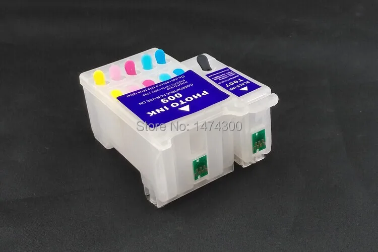 Сменный чернильный картридж XIMO T007 T009 для Epson Stylus Photo 1270 1280 1290 900|ink cartridge|ink cartridge for