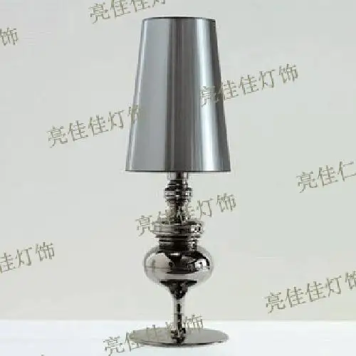 

Spain Guardian lamp silver lamp living room desk lampbedroom lamp hotel engineering lamp
