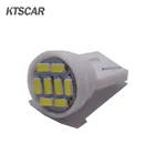 KTSCAR 1000 шт. чистый белый T10 8 smd 3014 Светодиодный автомобильный светильник 194 168 192 W5W лампы автомобисветильник клиновый свет ламсветильник номерного знака s 12V