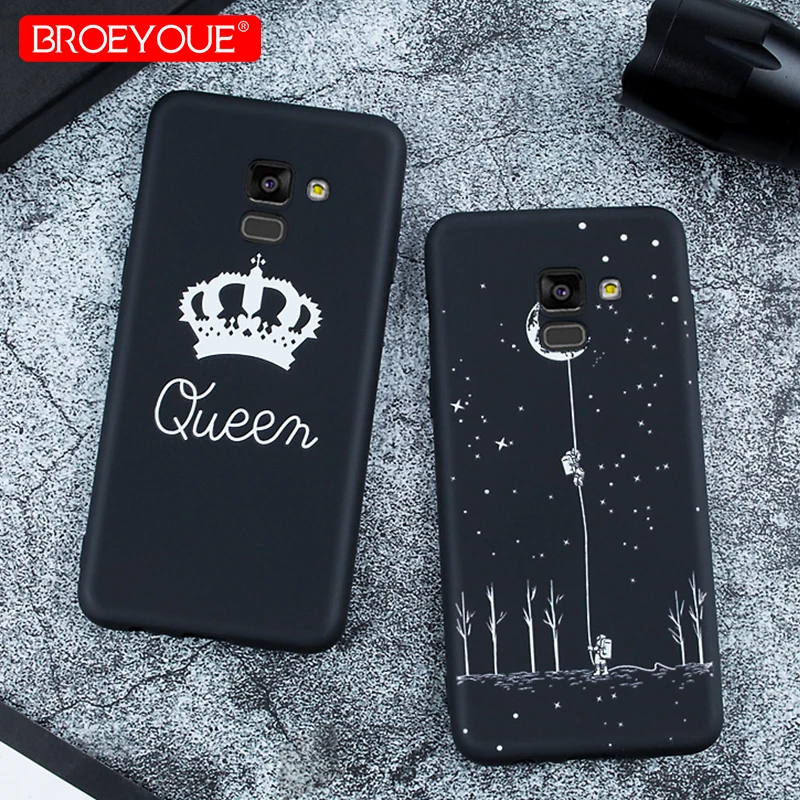 Case For Samsung Galaxy A5 A8 2018 A6 Plus Note 9 Soft TPU Cases S7 Edge S8 S9 2017 J5 J7 Cover |