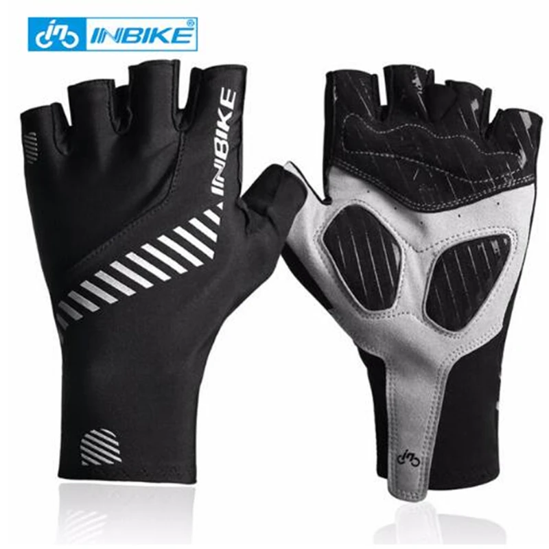 INBIKE Wrist Protection Sport Fitness Gloves Cycling Men Women Breathable ReflectiveAnti-Slip Gel Pad Bike Bicycle | Спорт и
