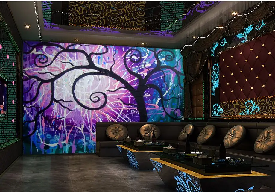 Домашний декор индивидуальные обои для стен абстрактные с деревом мечты