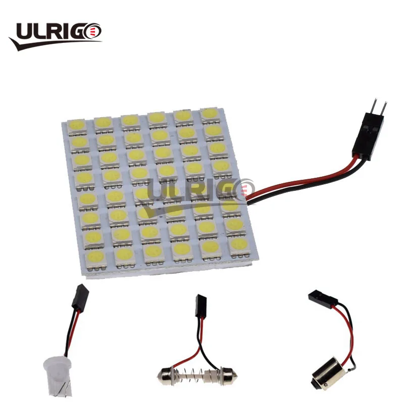 ULRIGO 1 шт. 48SMD купольсветодиодный Светодиодная 5050 48led Lumiere Dome панель T10/BA9S/ Feston