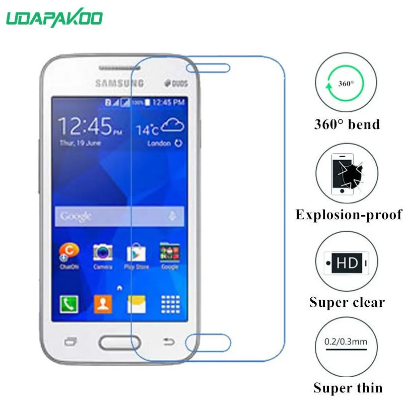 Udapakoo прозрачная закаленная (мягкое стекло) пленка для Sumsung Galaxy Trend 2 Lite G318H нано