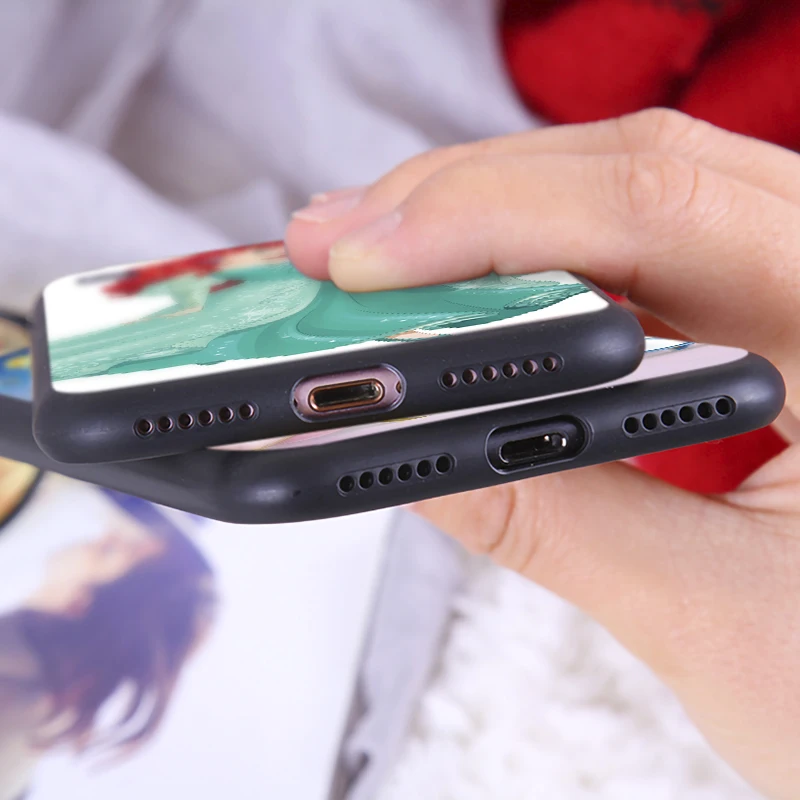 Чехол для телефона принцессы Ариэль iphone7 8 Plus милый роскошный силиконовый чехол