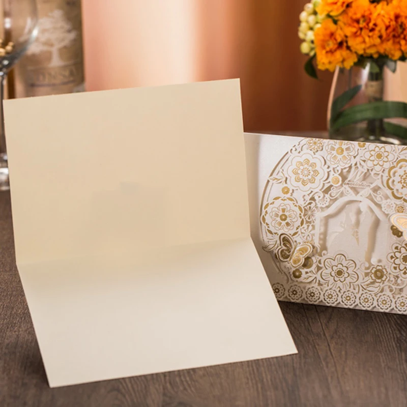 (20 шт./лот) открытая Цветочная Европейская искусственная Золотая фольга Бабочка