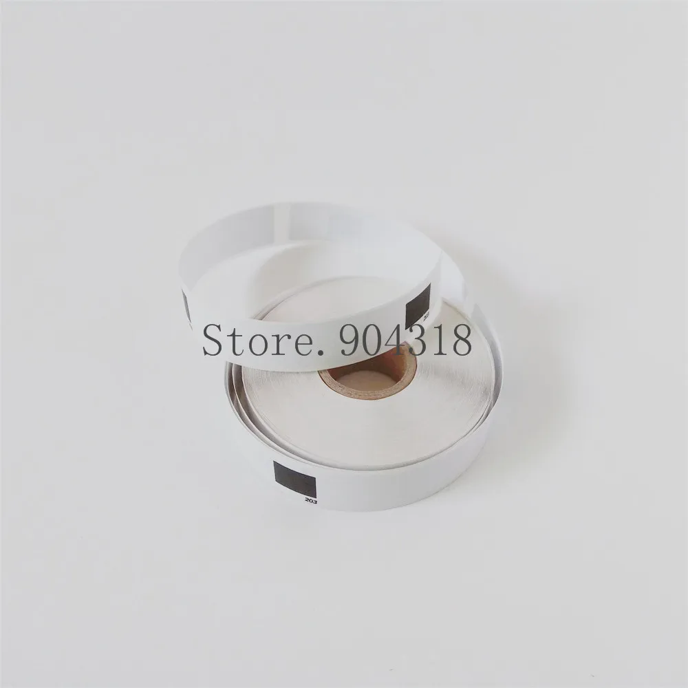 Совместимые Этикетки Brother DK 11203 18 x Rolls DK11203 1203 DK1203 17 мм 87 QL 570 580 700 720 1050 1060 |
