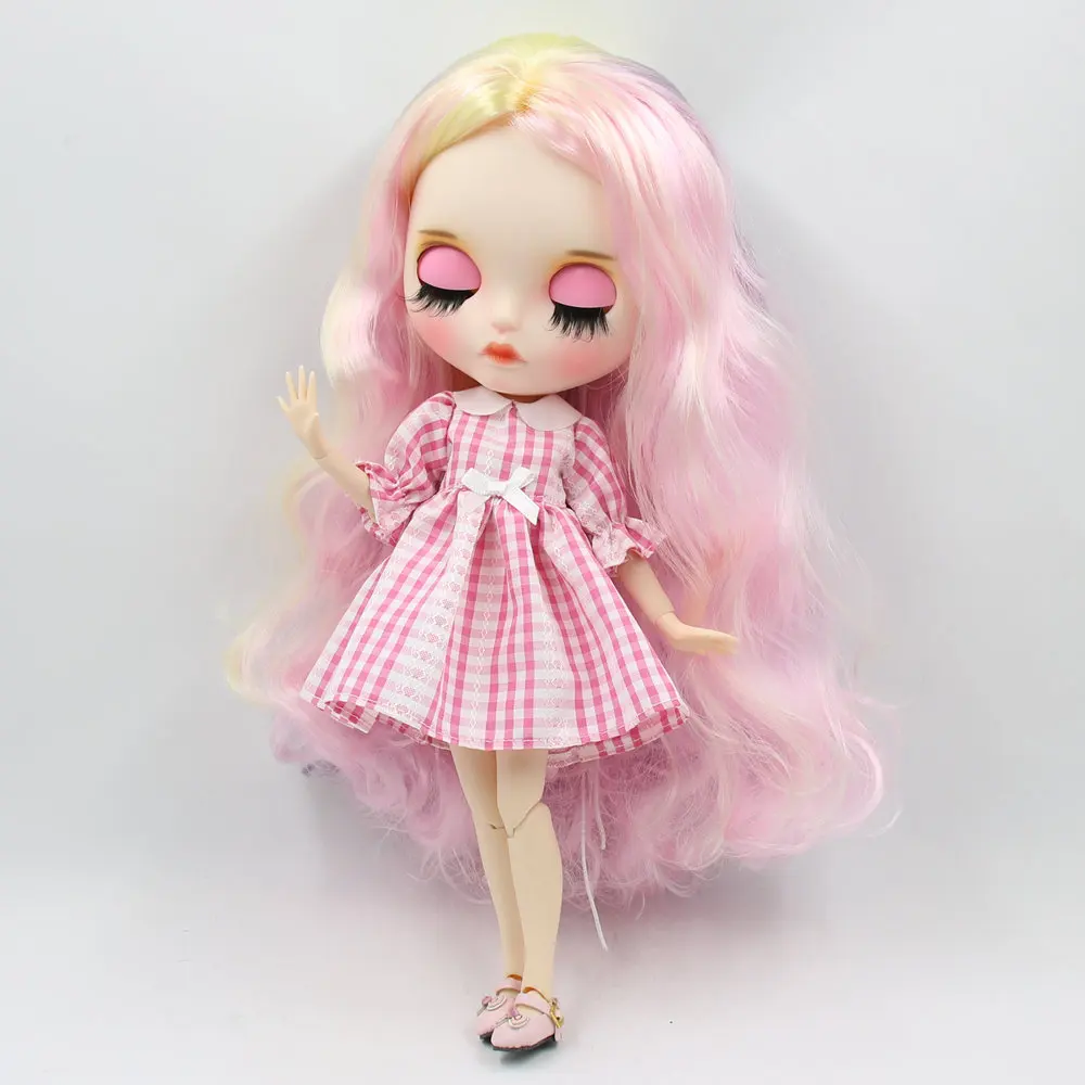 Ледяной DBS Blyth кукольные 1/6 шарнирное тело ручная роспись матовая лицевая сторона