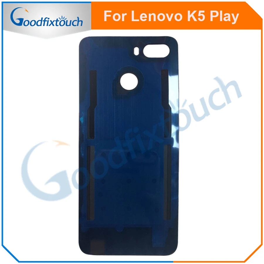 Задняя крышка батарейного отсека для Lenovo K5 Play корпус заднего с клейкой лентой