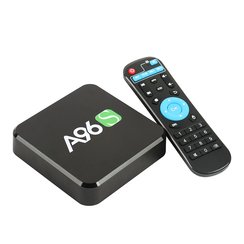 Новинка 2017 года a96s Android Умные телевизоры Box Amlogic s905x 4 ядра 6.0 2 ГБ/8 ГБ HDMI 2.0 WI FI К 16.1
