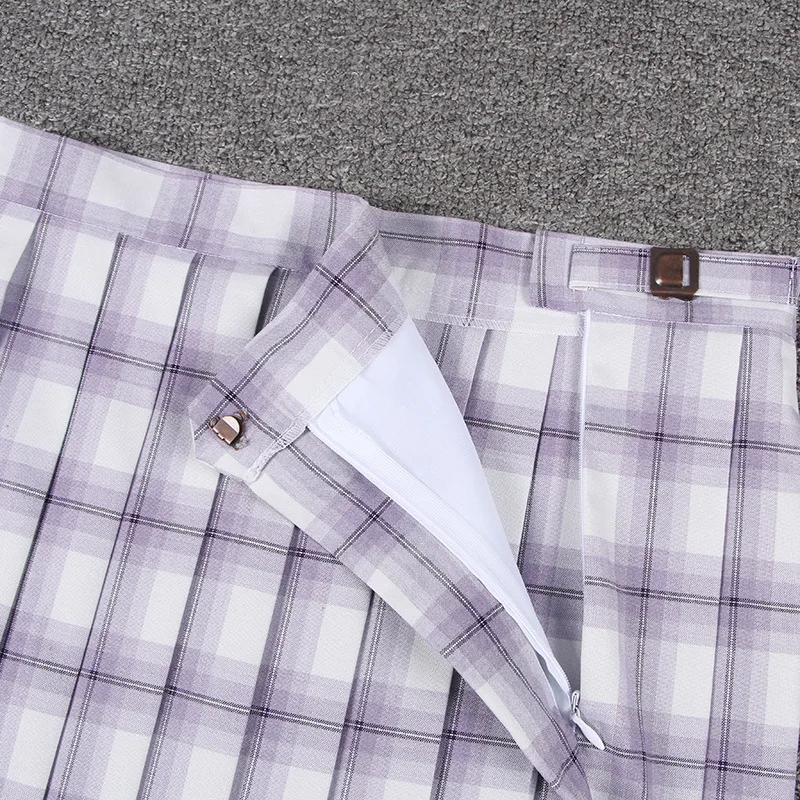 

2019 Hot Fashion Japanese Korean Version High Waist Short Skirt Jk Uniform School Student Girl Pleated Half Skirt School Uniform